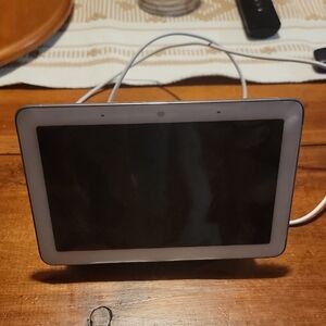 Google Nest Hub with White Frame